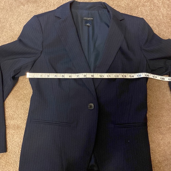 Ann Taylor Dark Blue Blazer - Picture 4 of 7